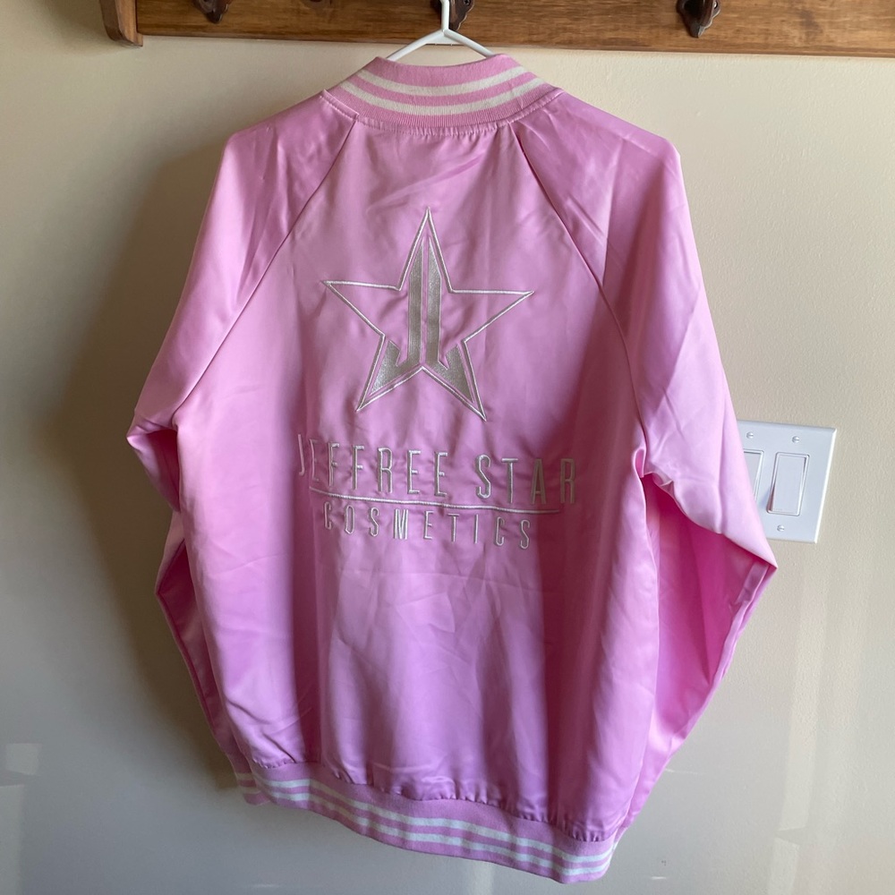 Jeffree Star Satin Bomber Jacket - Picture 2 of 3